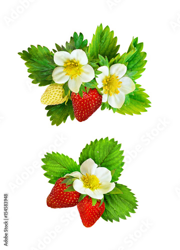Strawberries arrangements w...