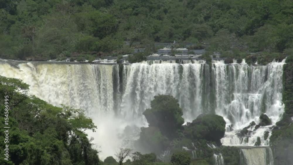 Iguazu waterfalls, viewed from Brazil Iguazu waterfalls, viewed from Brazil