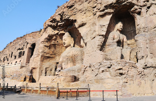 Yungang Grottoes near Datong