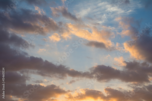 clouds at sunset © KVN1777