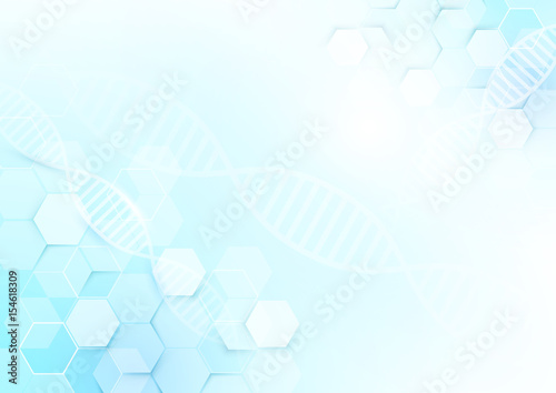 Abstract geometric shape medicine and science concept background
