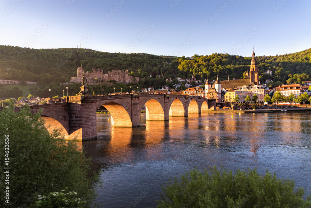 Fototapeta premium Alte Brücke Heidelberg