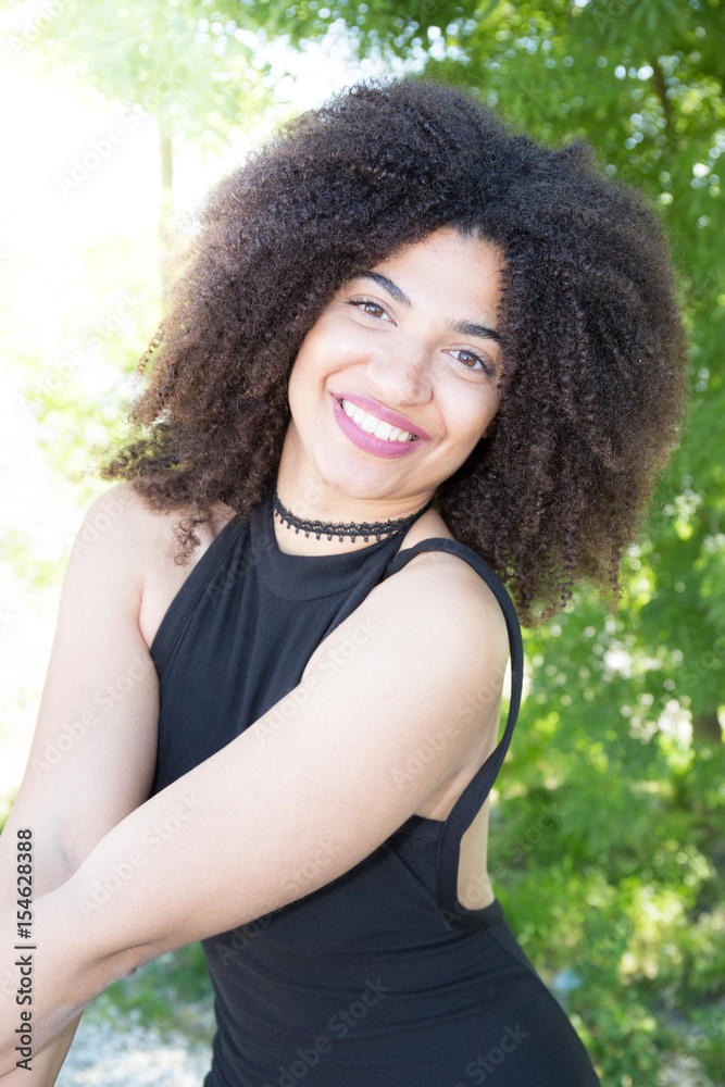 lovely cheerful girl with curly hairs outdoor lovely cheerful girl with curly hairs outdoor