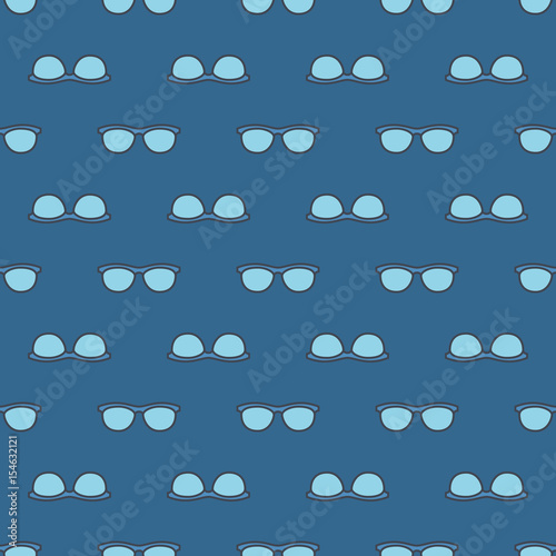 Blue specs pattern