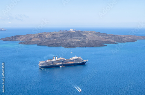 Beautiful sea view, Santorini, Greece © robertdering