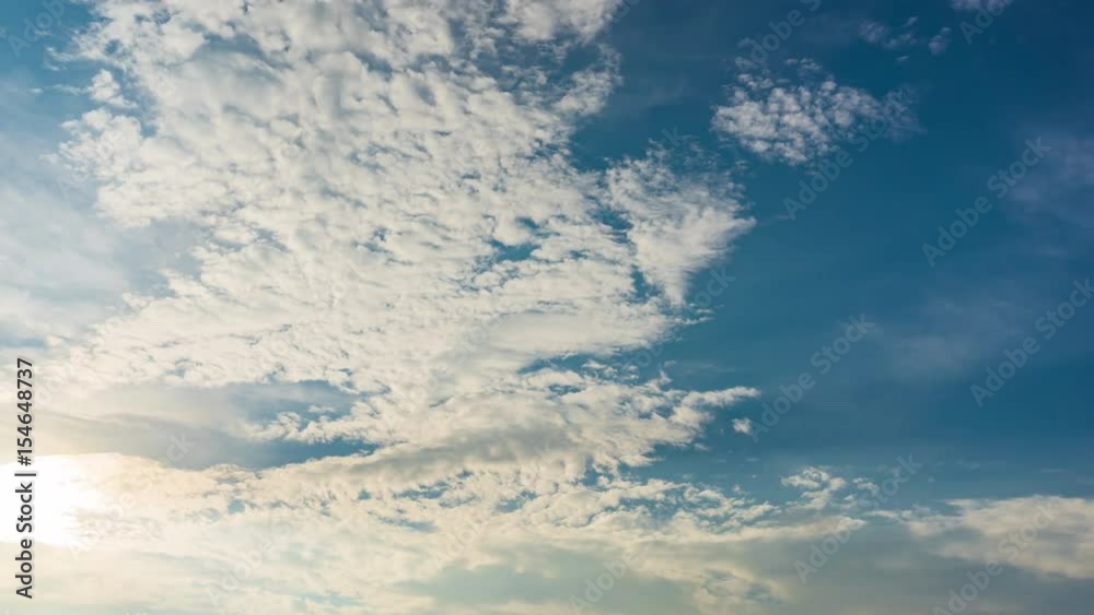 White cirrostratus and Beautiful sky with white cloud time lapse with copy space, Cloudscape, Clear Sky Overcast White cirrostratus and Beautiful sky with white cloud time lapse with copy space, Cloudscape, Clear Sky Overcast