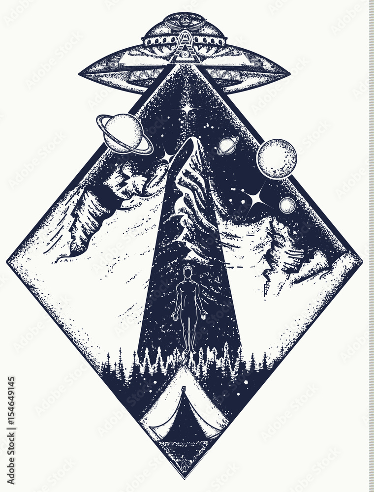 Ilustração Extraterrestre 01  Egyptian tattoo sleeve, Alien drawings,  Graphic poster art