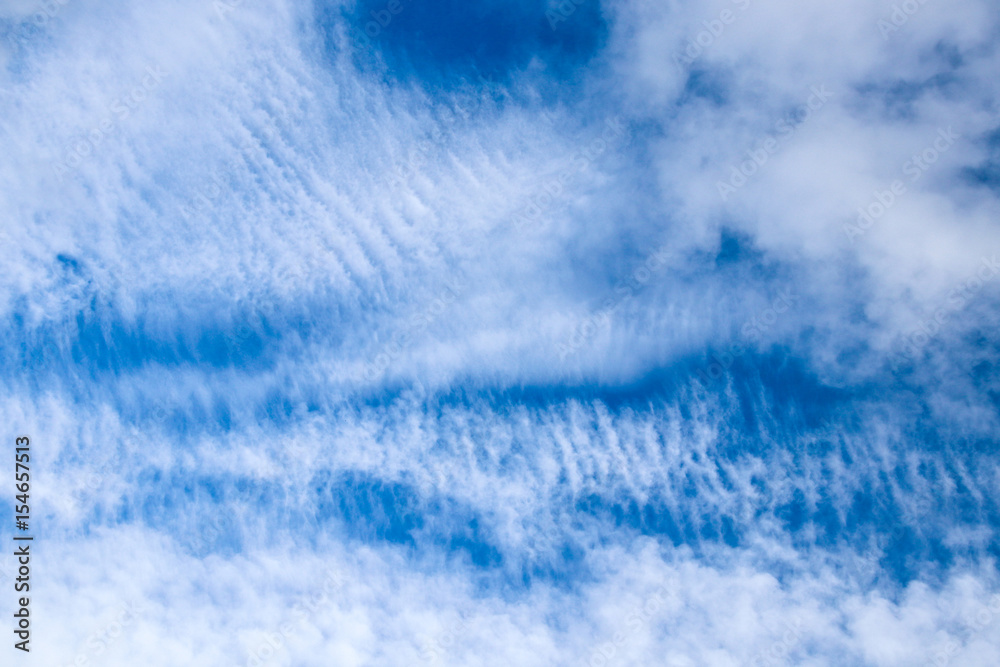 Obraz premium Himmel mit Wolkenbildern