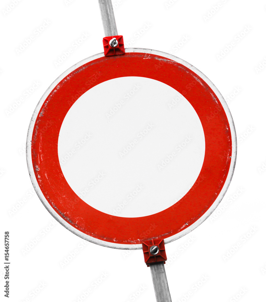 Durchfahrt verboten Verkehrsschild Durchfahrt verboten Verkehrsschild