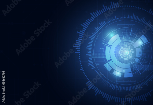 Abstract technology concept. vector illustration background