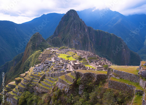 The Fortress Of Machu Picchu. The ancient settlement of the Incas. Peru. South America.