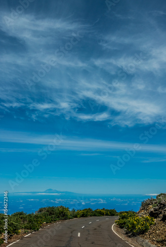 Teide volcano viewed from La Palma