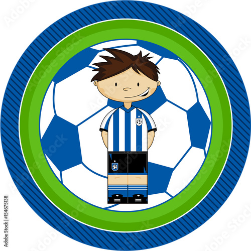 Cartoon Soccer - Football Player