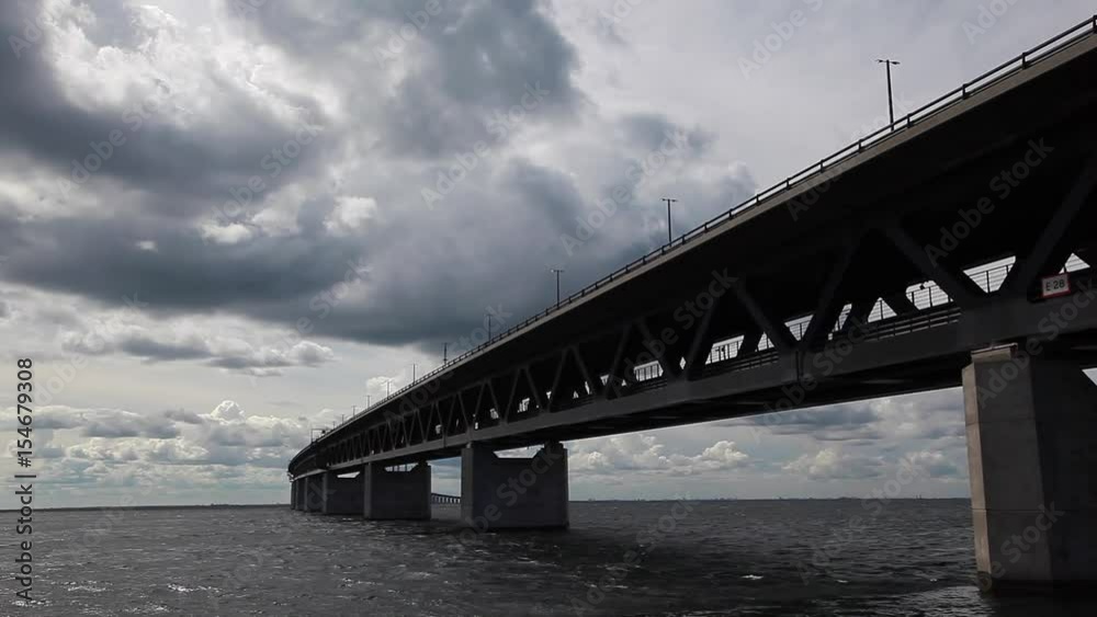 oresunds bridge time lapse oresunds bridge time lapse