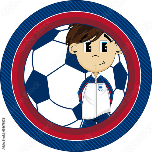 Cartoon Soccer - Football Player