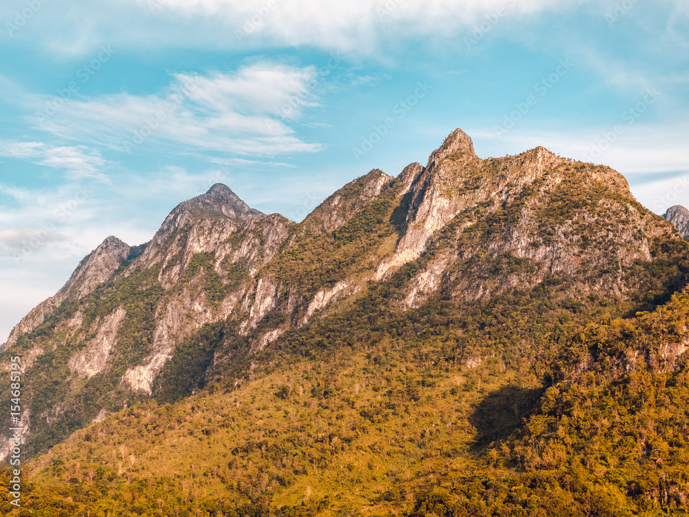 Mountain Peak, Chiang Dao, Chiang Mai, Thailand