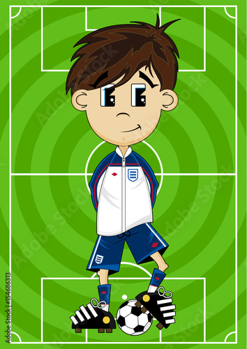 Cartoon Soccer - Football Player