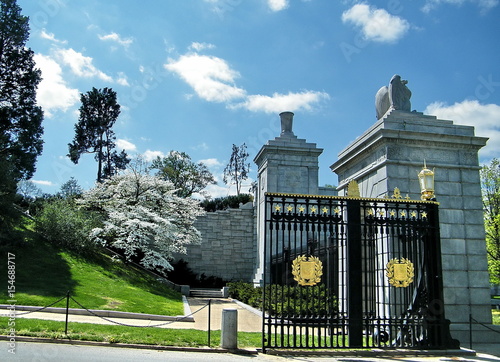 Arlington Cemetery Schley Gate 2010 photo