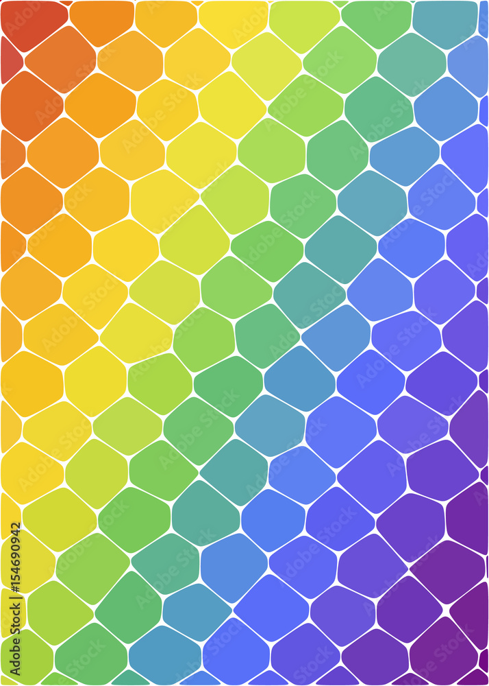 Fototapeta premium Abstract background in the form of hundreds of rainbow color 