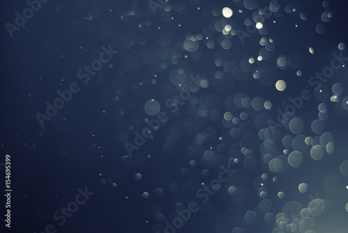 Bokeh light vintage style color black background