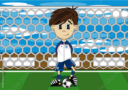 Cartoon Soccer - Football Player