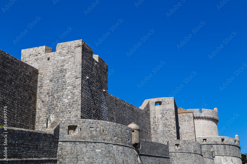 North side of Dubrovnik's city walls
