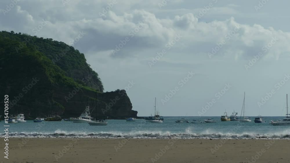 Pacific Ocean and beach at San Juan de Sur Pacific Ocean and beach at San Juan de Sur