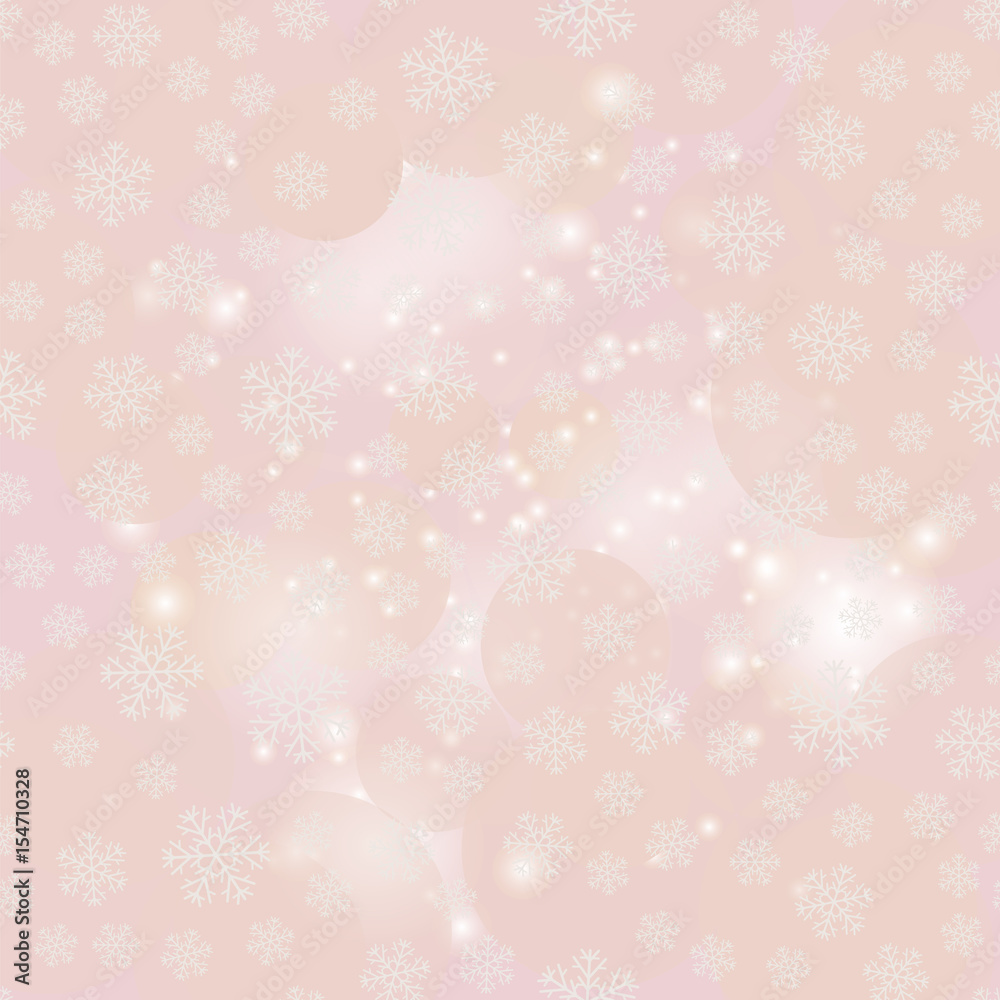 Showflakes Pattern on Grey Sky Background. Winter Christmas Natural Texture Showflakes Pattern on Grey Sky Background. Winter Christmas Natural Texture