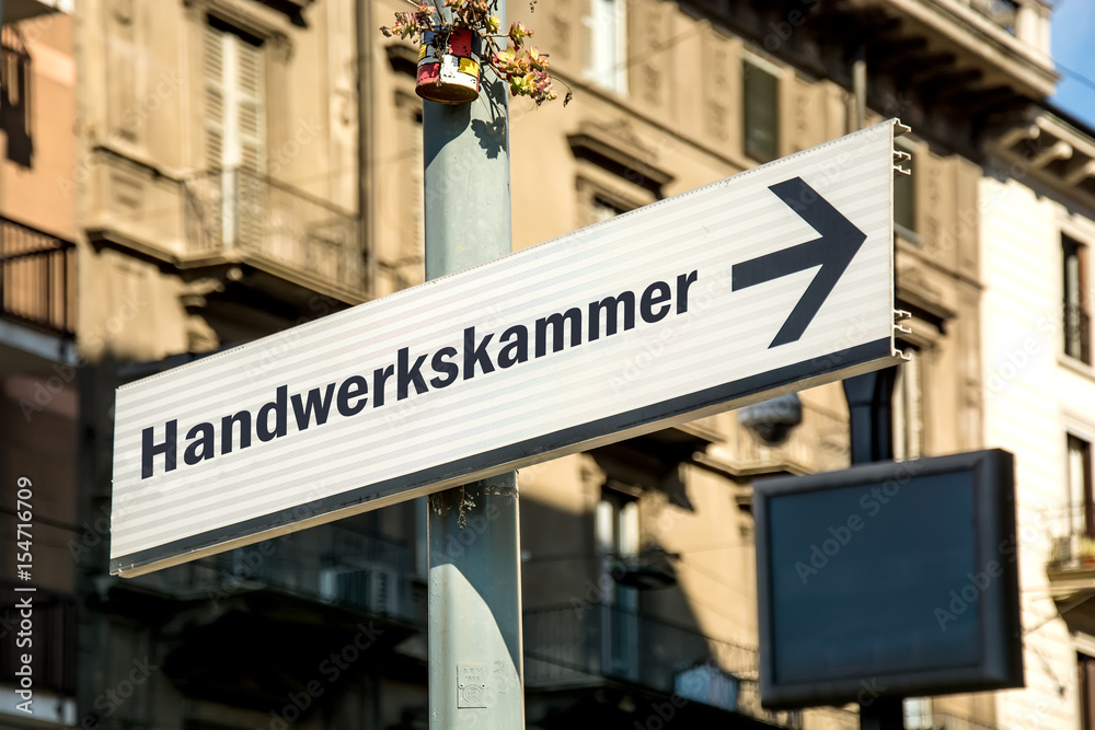 Schild 219 - Handwerkskammer