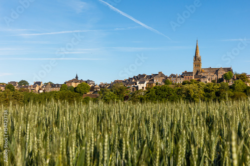 French village, Bécherel, Brittany - Village de France Bretagne