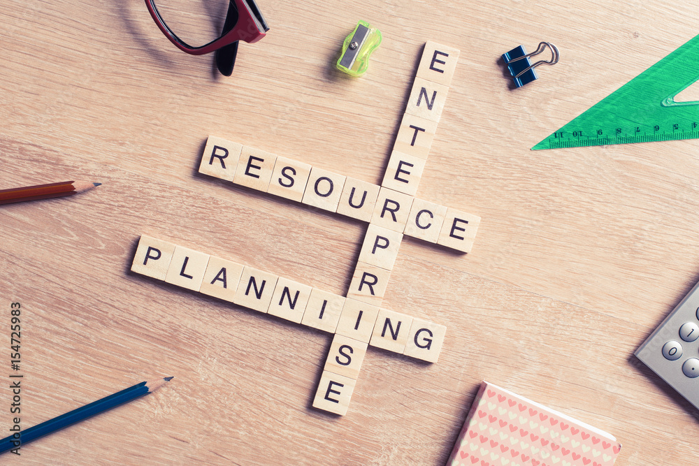 Conceptual business keywords on table with elements of game maki Conceptual business keywords on table with elements of game maki