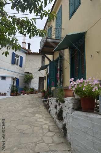 Fototapeta Naklejka Na Ścianę i Meble -  Village de Manoletes (Samos)