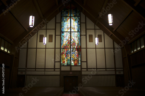 Interior of a Methodist Church