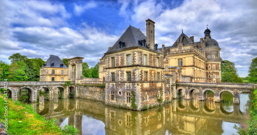 Chateau de Serrant in the Loire Valley, France