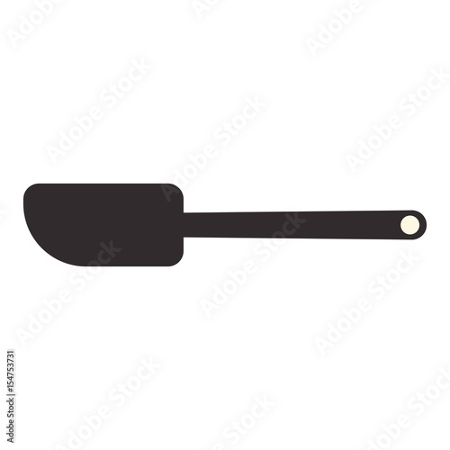 spatula cream decoration cake vector icon illustration graphic design
