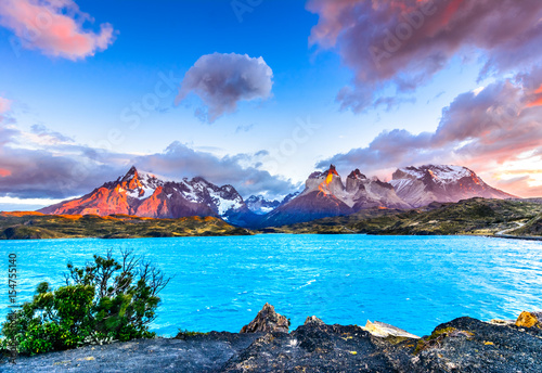 Torres del Paine,Patagonia, Chile - Southern Patagonian Ice Field, Magellanes Region of South America