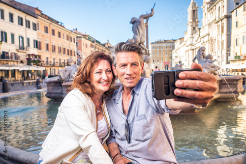 Photography Senior couple in Rome