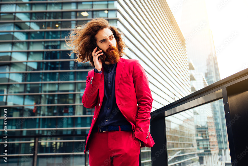 Fototapeta premium Hipster man