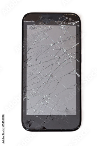 Broken touch screen mobile phone