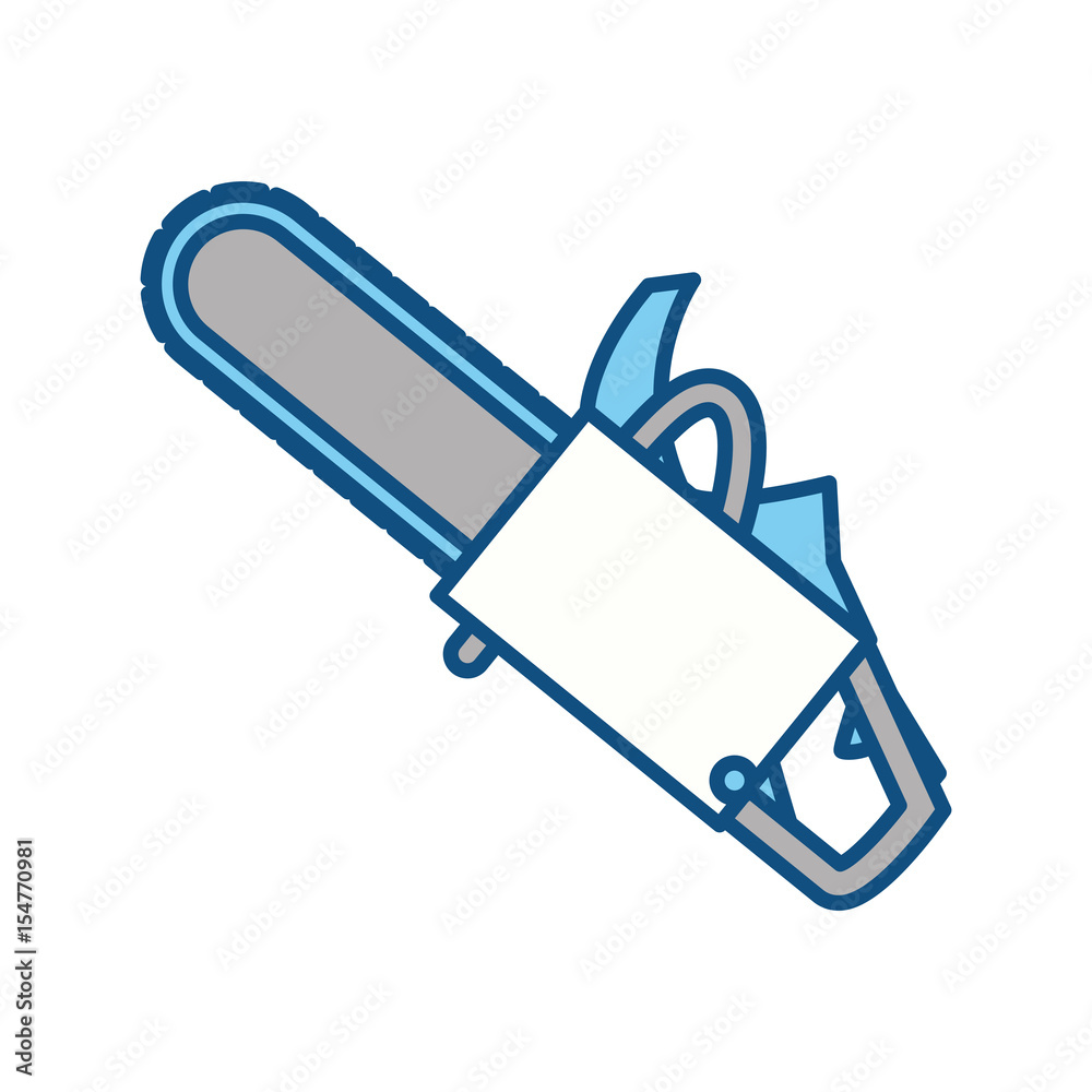 chainsaw electric tool vector icon illustration graphic design chainsaw electric tool vector icon illustration graphic design