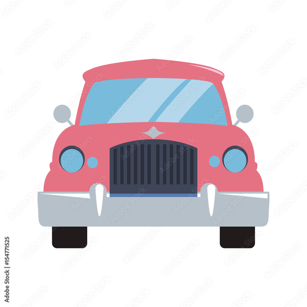 car transportation vehicle vector icon illustration graphic design