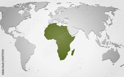 Landkarte     Afrika  