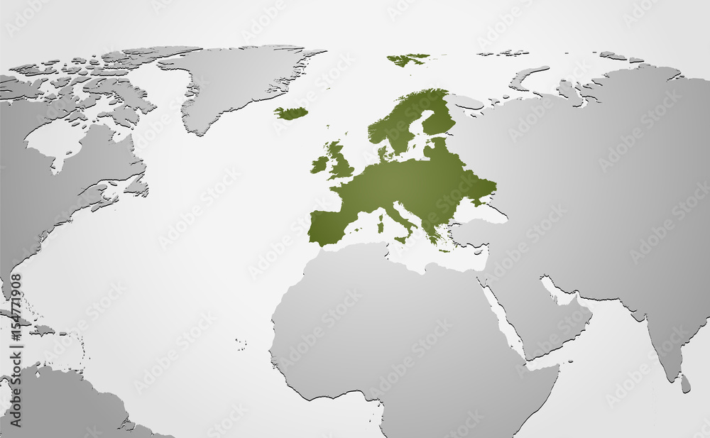 Landkarte *** Europa
