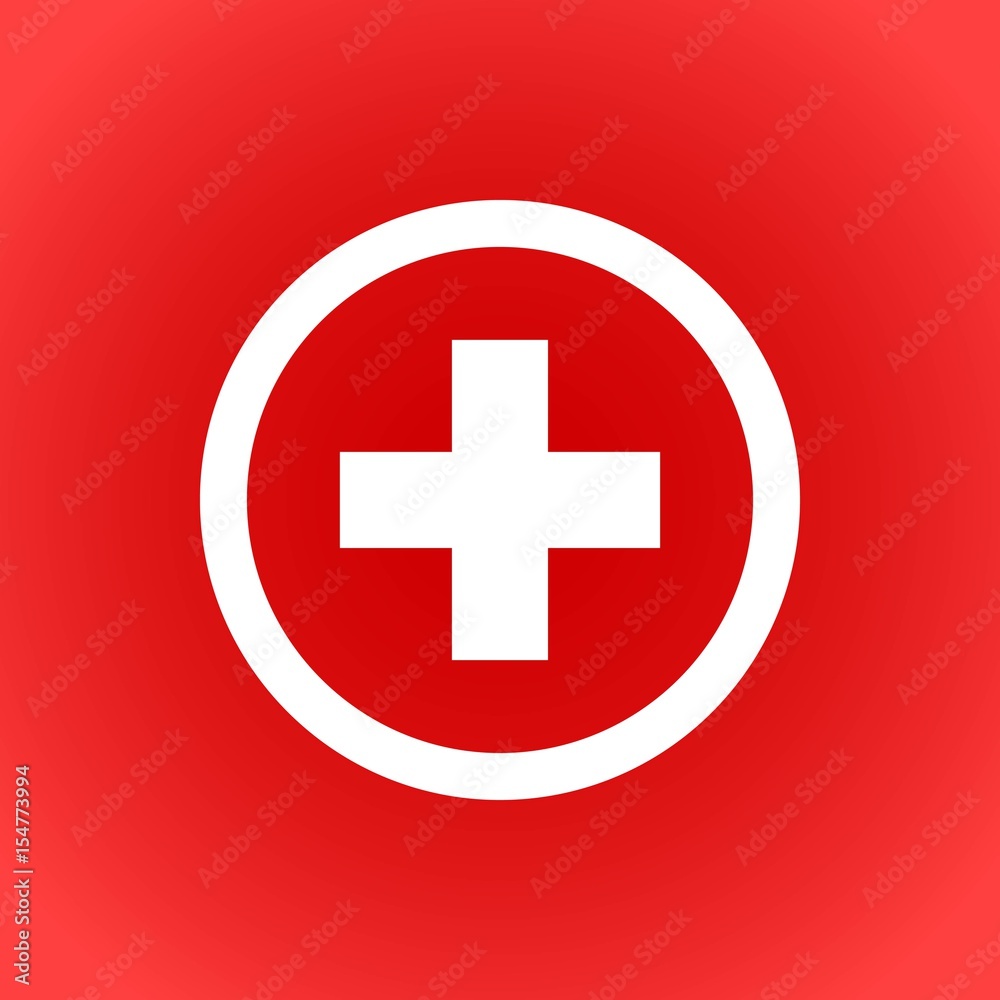 plus icon stock vector illustration flat design plus icon stock vector illustration flat design