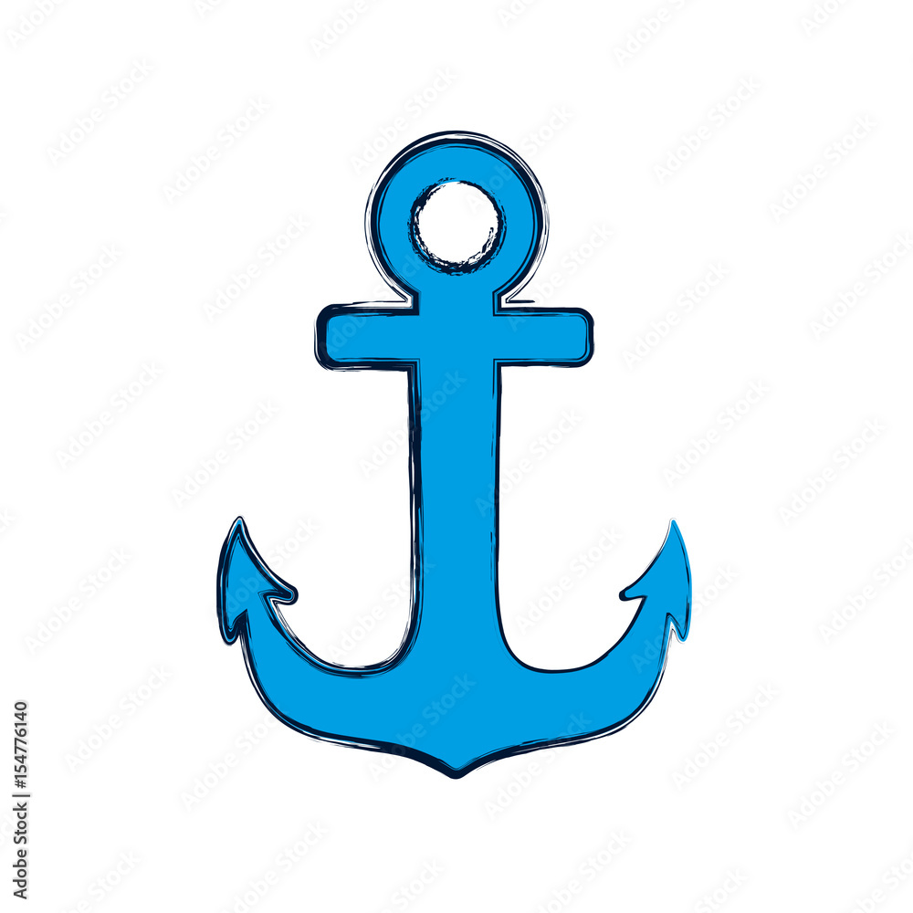 anchor nautical object vector icon illustration graphic design anchor nautical object vector icon illustration graphic design