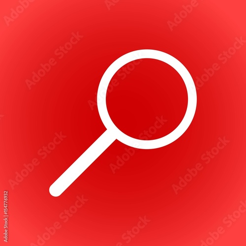 search icon stock vector illustration flat design