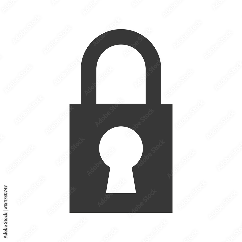 padlock security object vector icon illustration graphic design padlock security object vector icon illustration graphic design
