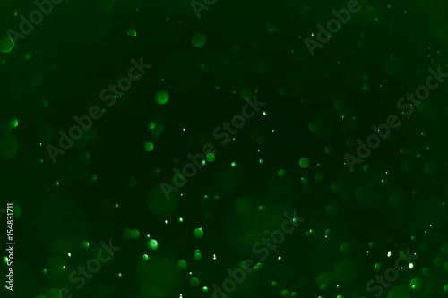 Bokeh Background Very dark cyan - lime green