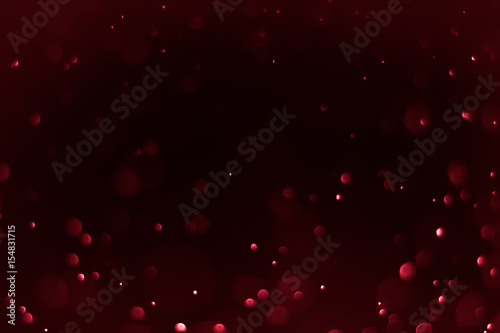 Bokeh Background Very dark (mostly black) red.