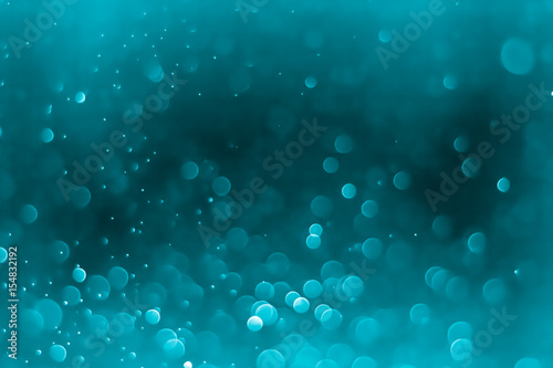 Bokeh Background Very dark cyan.